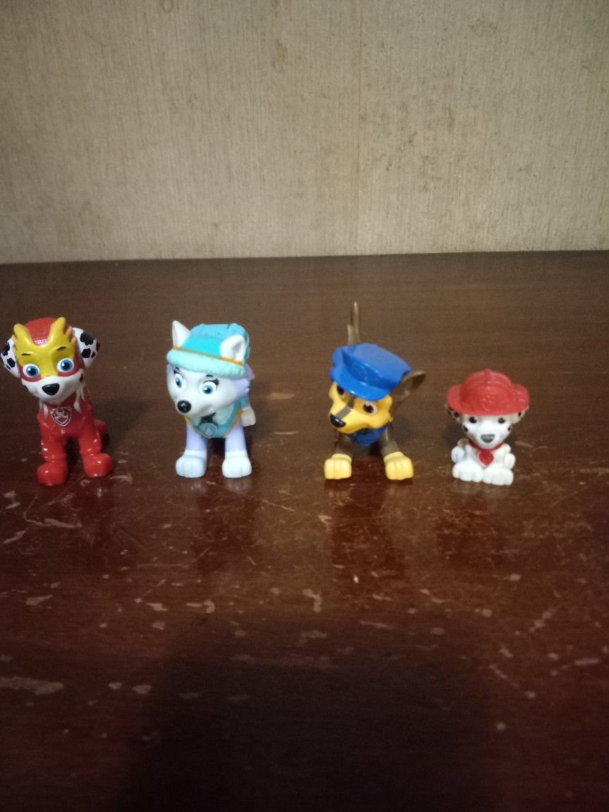 Paw Patrol Characters And Minis