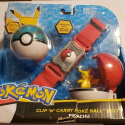 Pokémon Clip N Carry Poke' Ball Belt!