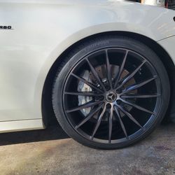 20"new Staggerd Wheels & New Tires For MERCEDES BENZ E400