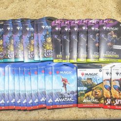 MAGIC THE GATHERING BULK LOT *33 OPENED PACKS, 30 RARES, FOILS, UNCOMMONS AND COMMONS. *ALL IN NM-MINT CONDITION*