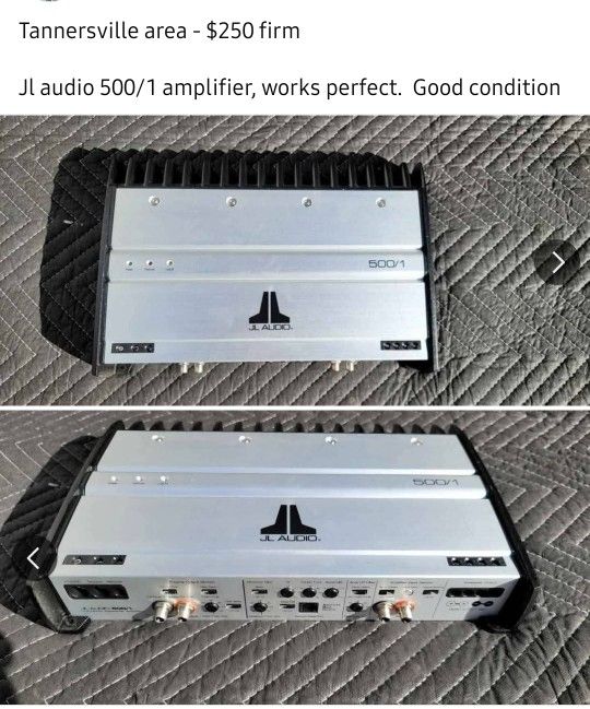 Jl Audio 500/1 Amp