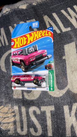 Mattel’s Hot Wheels Cruise Bruiser, Pink!
