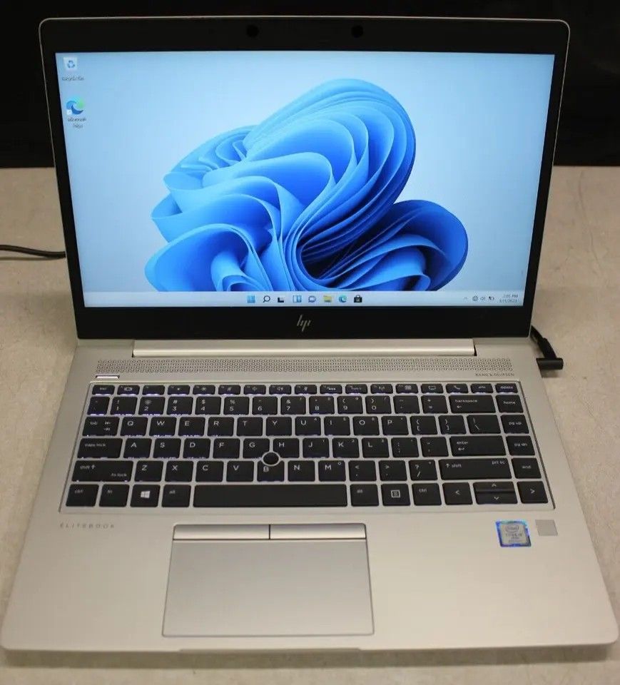 High Grade HP EliteBook Laptop Intel QUAD CORE i7 8565u 16 GB RAM 512 GB  SSD 1080P LCD Webcam HDMI Wi Fi Bluetooth Wireless Windows 11 Professional