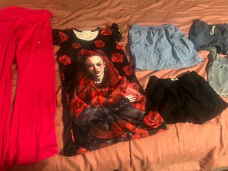 Girls  Clothing Bundle 6 pieces size 7/8