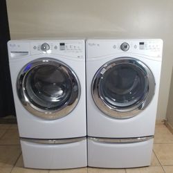 .Whirlpool washer And Electric Dryer Free Deliver And Install 6 Month warranty 