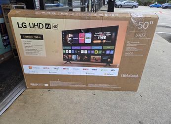MV 50ua77 50” Lg smart 4k led Uhd tv