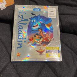 Diamond Edition, Blu-Ray Dvd Disney Aladdin Movie New Sealed.