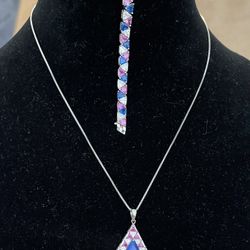 Suzanne Somers Necklace & Bracelet Set 