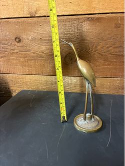 Brass stork