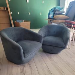 Two Swivel Chairs In Great Condition