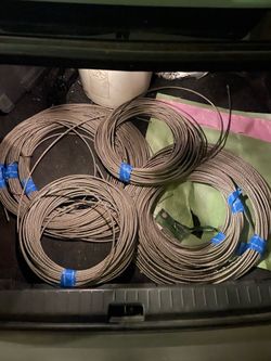 1/4 steel cable different uses around 600 feet