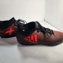 Adidas X Tango Turf Soccer Cleats Men's 7.5 Indoor Futsal Shoes Black Orange