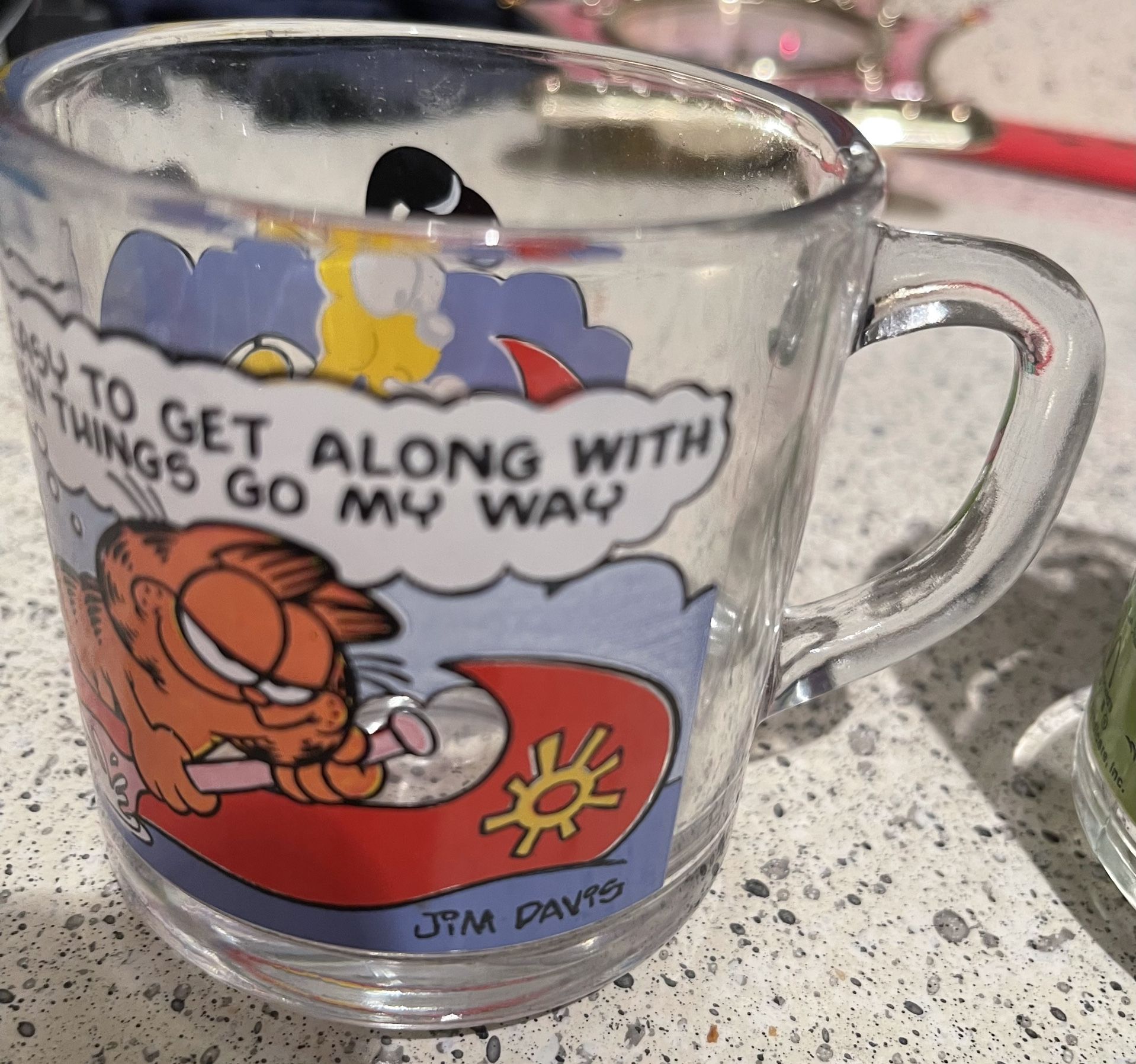 3 McDonald’s Garfield Mugs