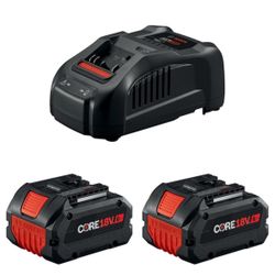 Bosch 18-V 2-Pack Lithium-ion Battery Kit (6 Ah and 6 Ah)