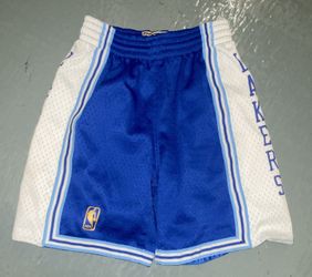 Hardwood Classics Los Angeles Lakers NBA  Basketball Shorts Childrens Size S/8