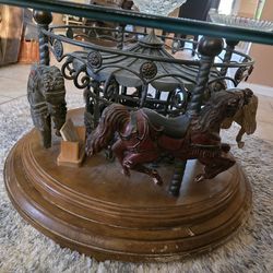 Carousel glass  table must go Make me a offer.