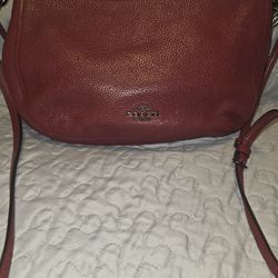 Coach cross body shoulder bag, authentic