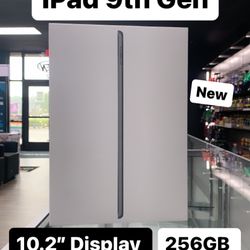 iPad 9th Generation 256GB Storage Space Gray New