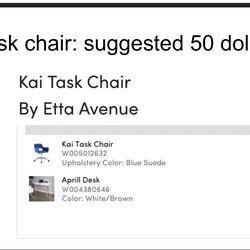 Blue Kai task chair