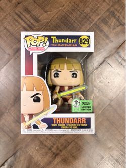 FUNKO POP ! THUNDARR #829 EMERALD CITY COMIC CON ANIMATION 🔥NIB JJ0230JW