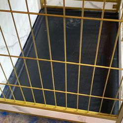 Dog crate. Marble….new