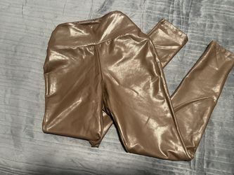 Brown Leather Pants Small 