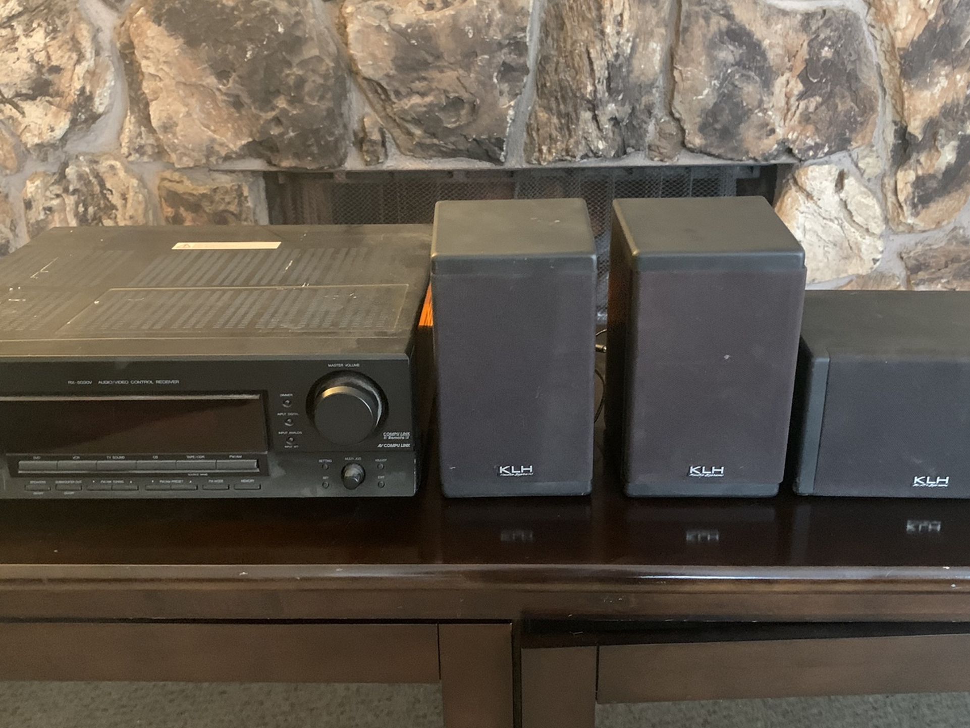 FREE stereo receiver & speakers