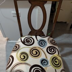 Like New  4 Beautiful  Real Wood Bar Stools..