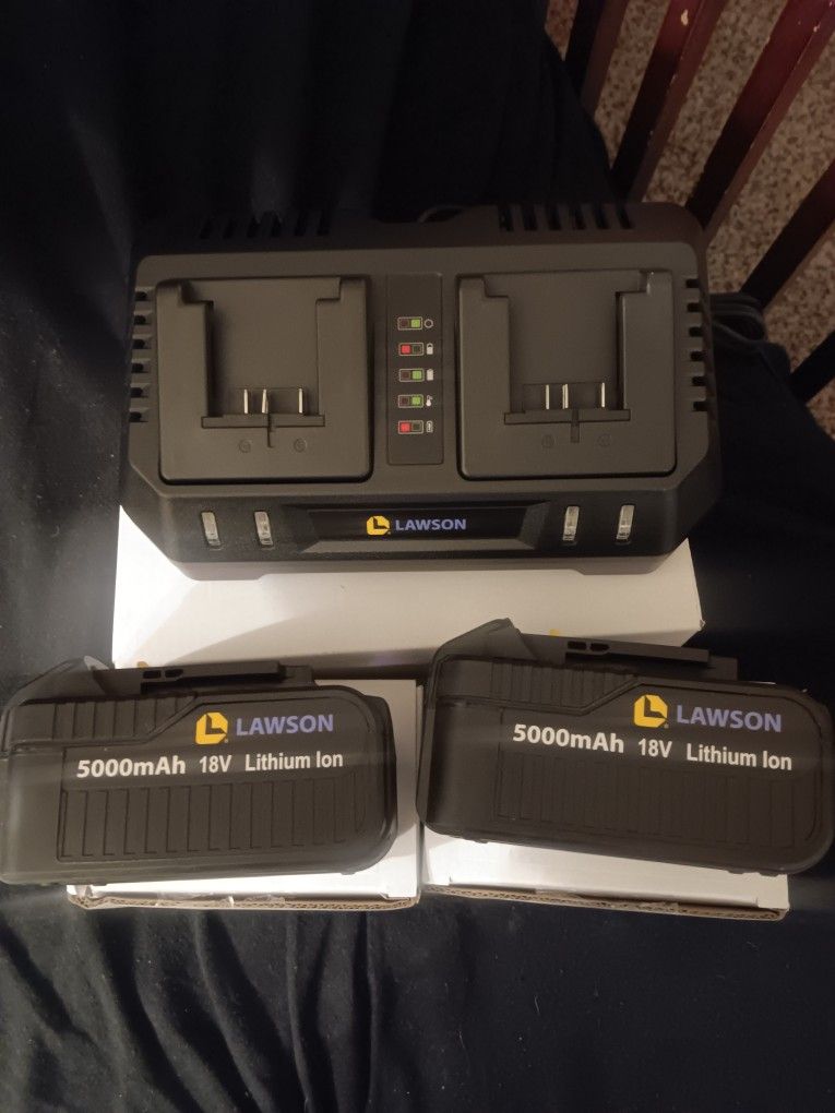 CAS Universal 18v  5000mAh Lithium Battery  And Charger