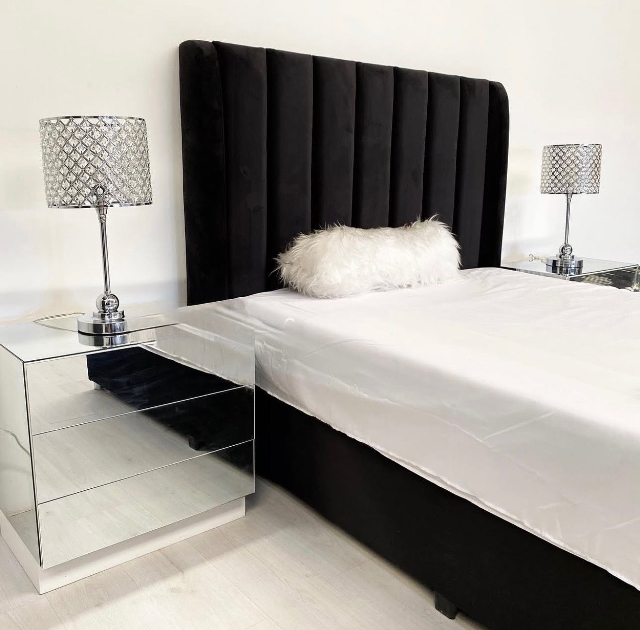 Tufted Bed Frame// Same Day Delivery