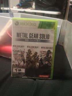 XBOX 360 Metal Gear Solid HD Collection