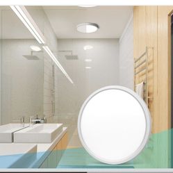 7 Inch LED Flush Mount Ceiling Light Fixture, 4000K Nurture White