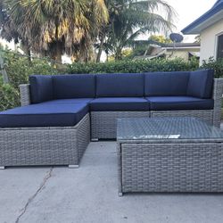 New And Assembled Modular Outdoor Patio Set