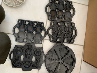 Antique Cast Iron Baking Molds