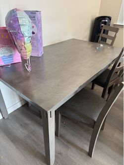 Table For Sale/ Grey Color