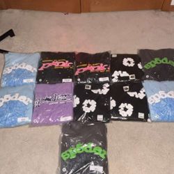 SP5DER Hoodies And Denim Tears ( 1Of1s) 