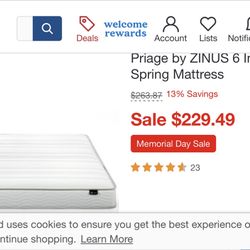 Brand New Box Mattress