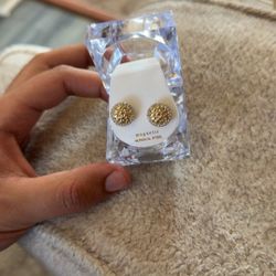 10k silver gold plated moissanite magnetic earring