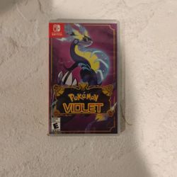 Violet Pokemon Game Used Good Condition