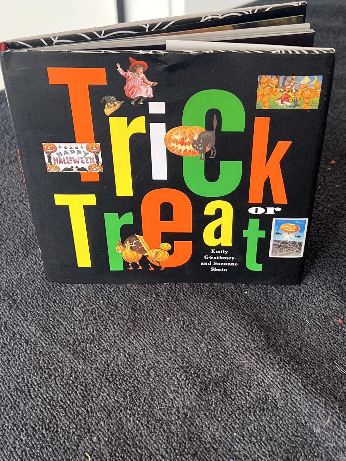 Halloween trick or treat book