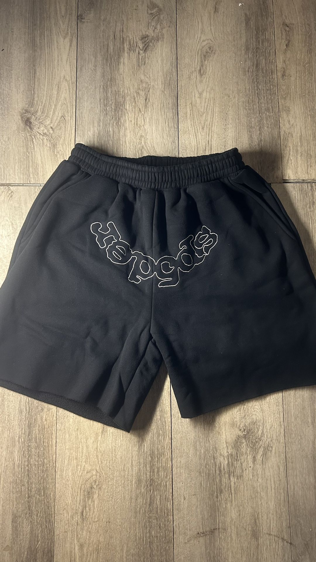 Sp5der embroidered Shorts 
