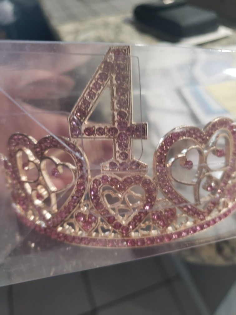 Little Girl 4 Year Crown 