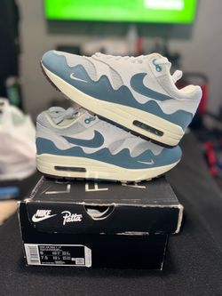 Nike Air Max 1 x “Patta Noise Aqua” Size 6M/7.5W