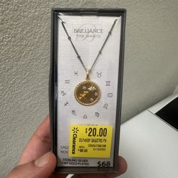 Sagittarius Necklace New $10