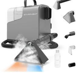 Portable Carpet Cleaner Machine with Steam and Heating Techology,18Kpa Powerful Suction with Versatile Tools for Pets, Couch,Spot Cleaner for Stairs/F