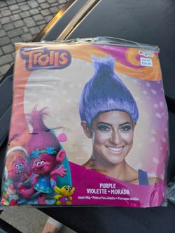 Troll new wig, Halloween