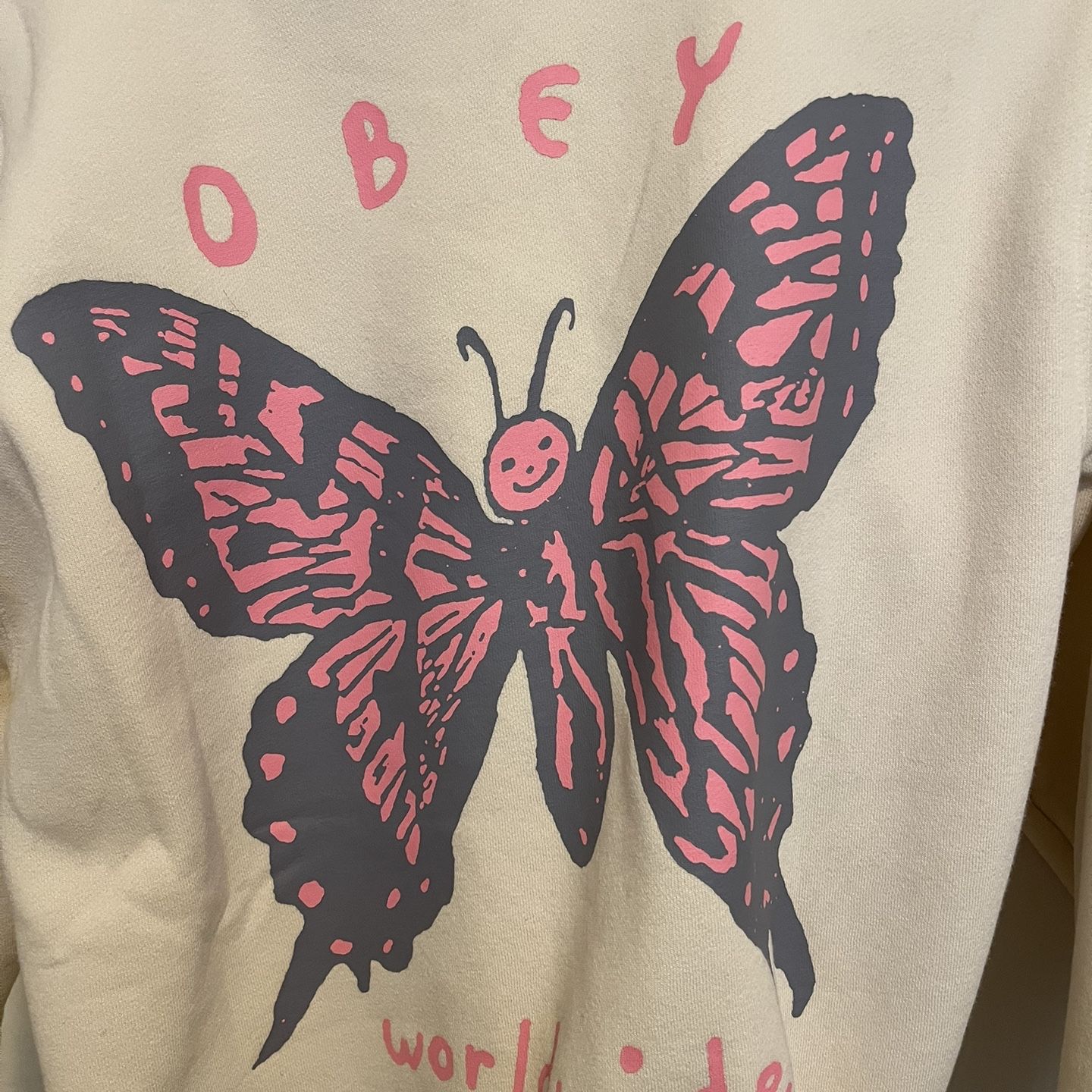Obey butterfly hoodie hot sale