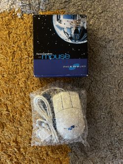 Vintage SPACEWALKER PS/2 MOUSE Boxed - New Unused