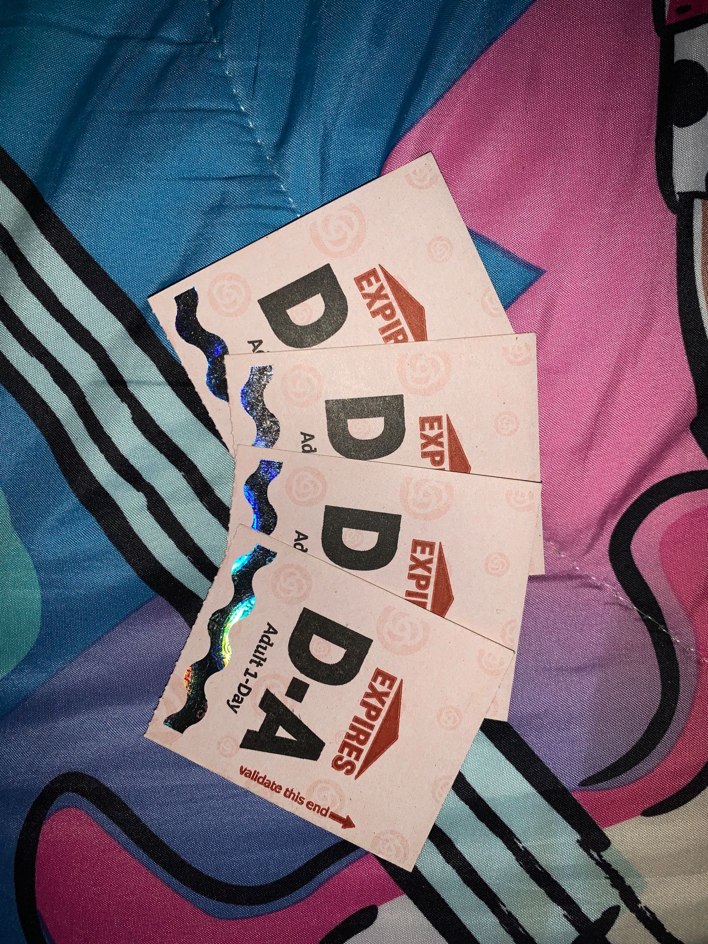 4 day passes
