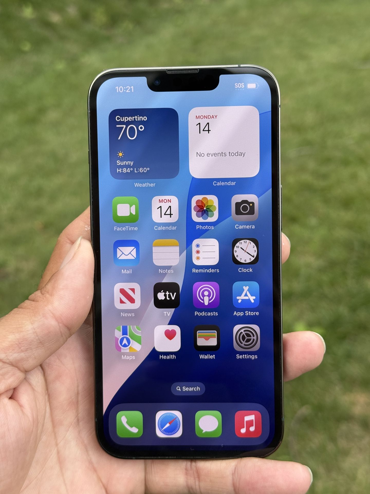 Unlocked Apple iPhone 13 Pro 128GB Alpine Green | Battery Health 85% |